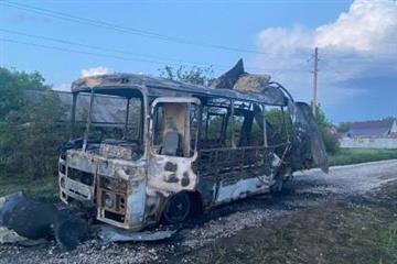 Водитель автобуса, сгоревшего при перевозке детей, предстанет перед судом