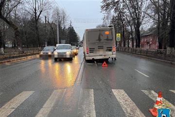 В Самаре автобус № 41 сбил женщину на пешеходном переходе