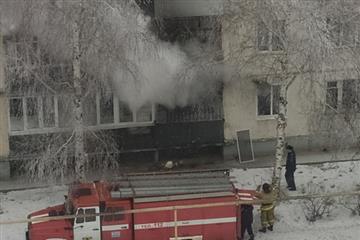 В Сызрани на ул. Маршала Жукова горела квартира