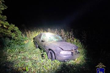 В Ставропольском районе водителя выбросило с трассы в кювет