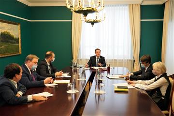 Дмитрий Азаров обсудил новые проекты с региональным штабом ОНФ