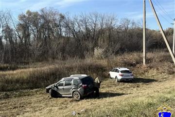 Водители Lada Vesta и Nissan не поделили дорогу под Сызранью