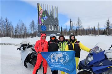 Журналист-мотоциклист из Самары установила мировой рекорд на Ямале