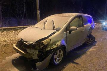 При ДТП на Волжском шоссе в Самаре пострадал пассажир автомобиля Audi