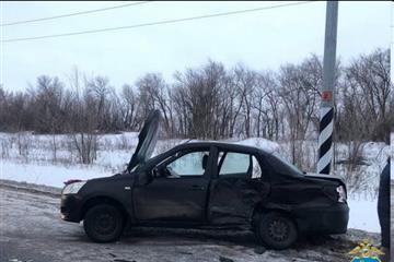 В Самарской области двое маленьких детей пострадали в ДТП