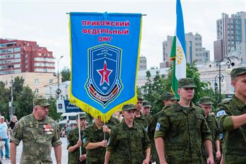 Юнармейцы Самарской области принимают участие в военно-патриотических сборах ПФО