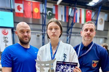 Самарская спортсменка завоевала серебро на международных соревнованиях Belarus Open WKO