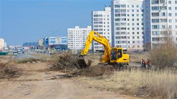 По национальному проекту в Нижнекамске приступили к подготовительным работам на проспекте Мира