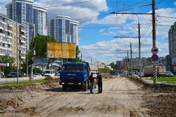 В Энгельсе установят светофоры, чтобы избежать пробок при реконструкции кольцевой развязки 