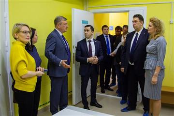 Представители Родительского совета оценили завершившуюся реконструкцию детской поликлиники на проспекте Строителей