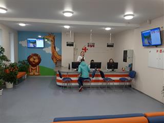 Завершен ремонт детской поликлиники городской клинической больницы №40 в Нижнем Новгороде