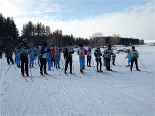 В зимнем лесу Бузулукского бора прошел лыжный фестиваль по сдачи ГТО "Мы – Борчане"