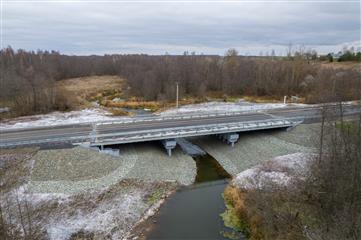 В Кировской области приняли после ремонта мост через Кырмыжку