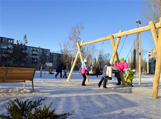 В Ясном появился первый городской парк