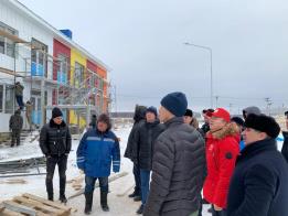 Андрей Назаров проинспектировал ход строительства детских садов