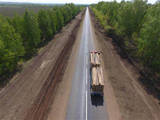 В Оренбургской области отремонтировали участок региональной трассы Саракташ — Бурунча — Новомихайловка