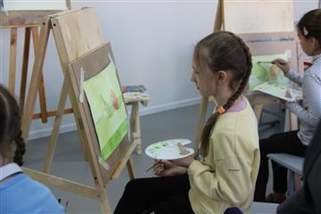 В Бузулуке Оренбургской области воспитанники Детской школы искусств занимаются в отремонтированном здании