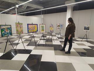К юбилею Жигулевска в городе работает передвижная выставка детских работ