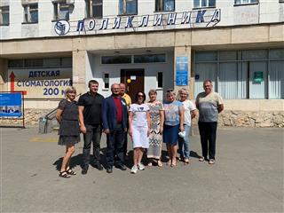 В Оренбургской поликлинике №4 городской больницы им. Н.И. Пирогова начался капитальный ремонт