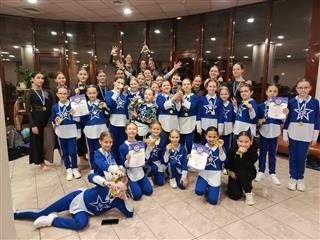 Юные спортсменки Сергиевского района стали победителями в областном чемпионате и первенстве Самарской области по чир-спорту
