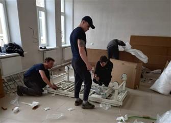 В Каменскую центральную районную больницу доставили 60 новых кроватей
