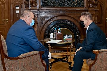 Алексей Миллер и Олег Мельниченко обсудили перспективы работы компании "Газпром" в Пензенской области