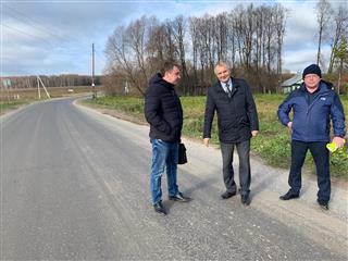 В Богородском районе Нижегородской области по нацпроекту проведен ремонт дороги