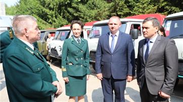 Лесничества Чувашии получили новую технику в рамках нацпроекта "Экология"