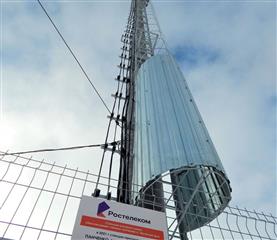 В Оренбургском поселке Зеленый Дол построили станцию мобильной связи