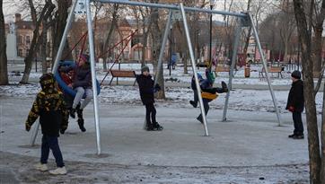 В Оренбурге парк имени Ленина привели в порядок благодаря нацпроекту "Жилье и городская среда"