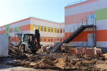 В Чебоксарах на 85-90% выполнены работы в строящихся детских садах в Благовещенском и Университетском-2