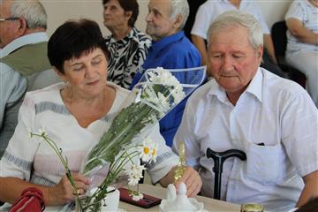 В Курманаевском районе семье Иночкиных вручили медаль "За любовь и верность"