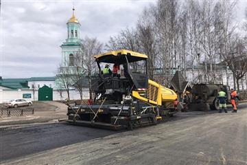 В Кирове активно ведутся дорожные работы в рамках нацпроекта БКАД