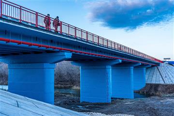 Завершен капитальный ремонт моста в селе Сухая Вязовка Волжского района Самарской области