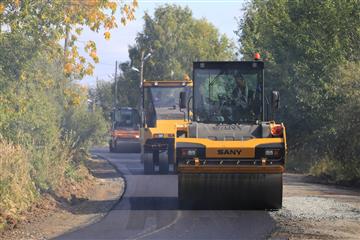 В Ижевске дополнительно отремонтируют 800 м автодороги до микрорайона "Бригада Самолет"