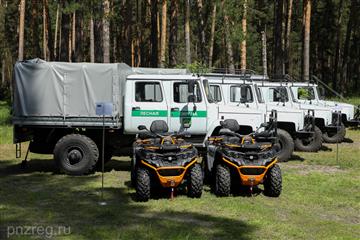 Пензенские лесхозы получили новую технику