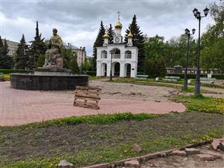 В Тольятти на Центральной площади стартовали работы в рамках нацпроекта