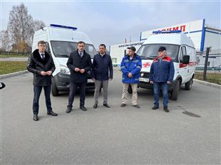 Автопарк Белорецкой больницы пополнили новые автомобили скорой помощи