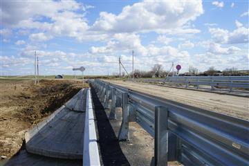 Построенный по нацпроекту мост в Перелюбском районе Саратовской области "пережил" первый паводок