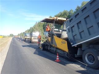 В Ульяновской области завершают работы по дорожному нацпроекту