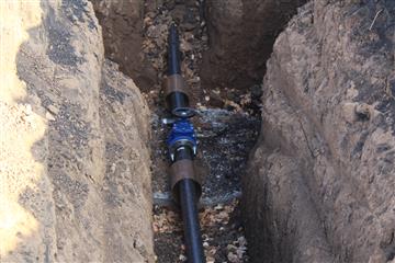В рамках строительства нового водопровода в селе Орловка закуплены новые водонапорные башни
