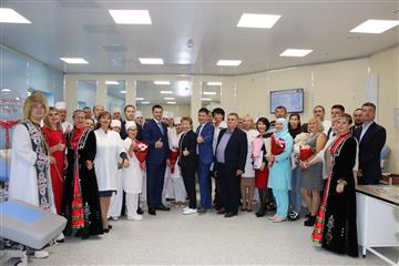 В городе Октябрьском Башкортостана открылся современный медицинский модуль для размещения службы крови