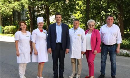 Глеб Никитин поручил обеспечить Центральную городскую больницу Арзамаса дополнительным медоборудованием