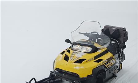 В Пермском крае пропала группа туристов на снегоходах