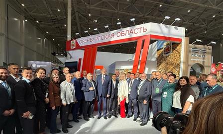 На выставке "Золотая осень" Оренбуржье представлено 38 ведущими предприятиями АПК