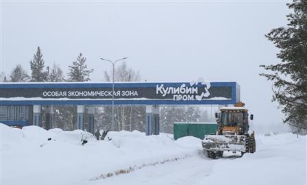 Строительная готовность инфраструктуры на госплощадке ОЭЗ "Кулибин" в Дзержинске достигла 70%