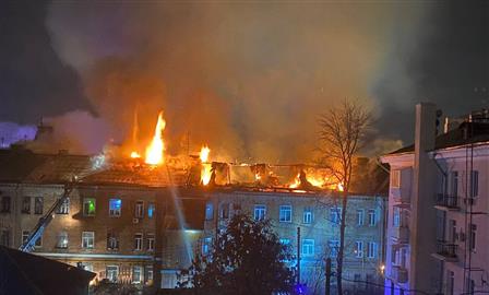 В Самаре снова горел Дом Челышева