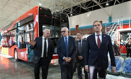 В Саранске открыта производственная площадка по сборке троллейбусов "Синара 6254"