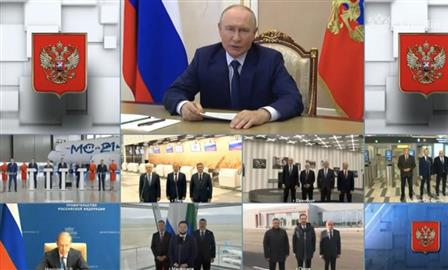 Владимиру Путину презентовали новый международный терминал аэропорта Оренбурга