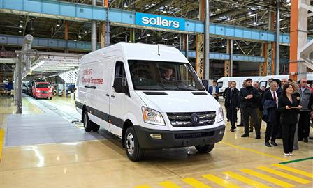 На территории ОЭЗ "Алабуга" стартовало серийное производство автомобилей Sollers SF7